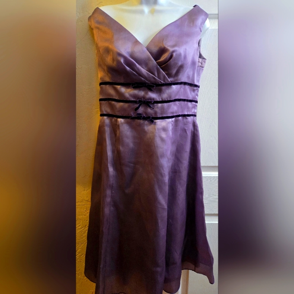 Watters & Watters Silk Sleeveless Dress Size 10